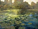 Philip Craig Waterlilies painting